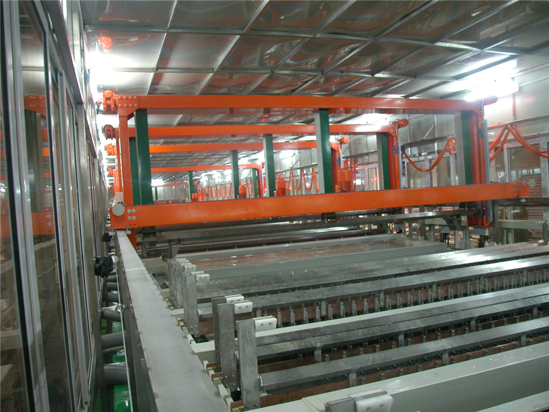 全板電鍍生產(chǎn)線調(diào)試中 全板電鍍生產(chǎn)線調(diào)試中