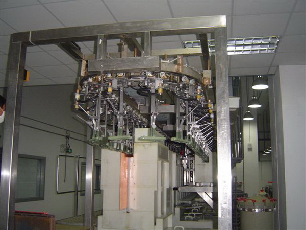 垂直連續(xù)電鍍生產(chǎn)線